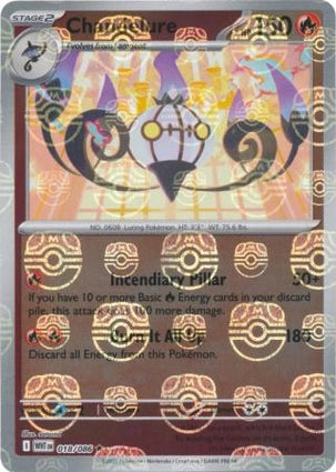 Chandelure (Master Ball Reverse) (018/086)