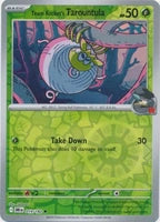 Team Rocket's Tarountula (Reverse) (019/182)
