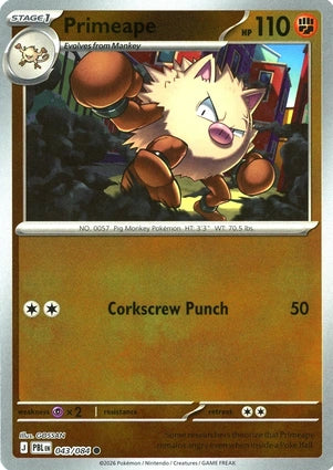 Primeape (Reverse) (043/084)