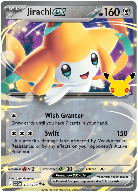 Jirachi ex (102/128)