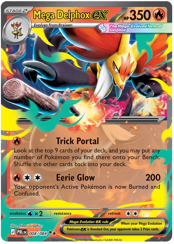 Mega Delphox ex (008/084)