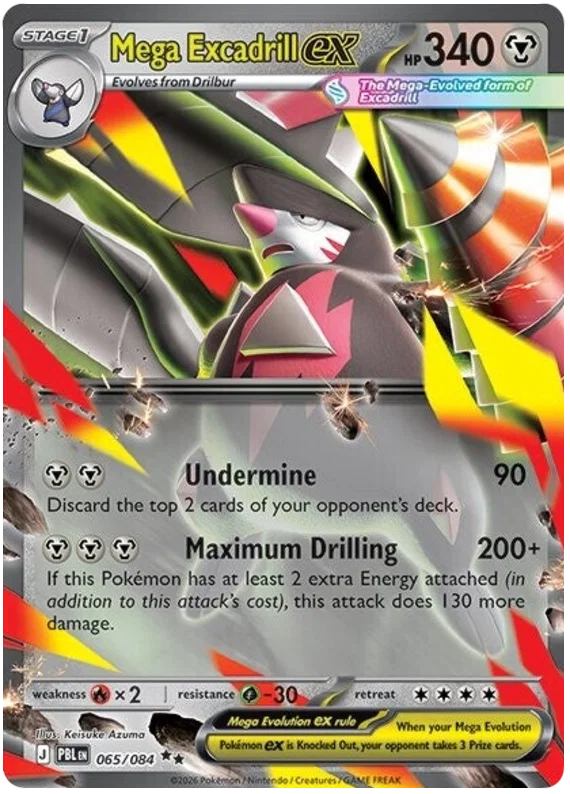 Mega Excadrill ex (065/084)