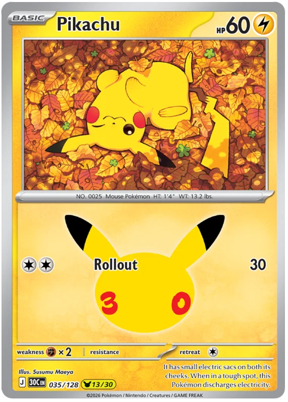 Pikachu (035/128) (Holo)