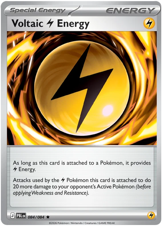 Voltaic Lightning Energy (084/084) (Holo)