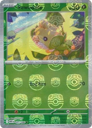 Sewaddle (Master Ball Reverse) (001/086)