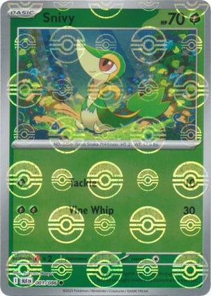 Snivy (Poke Ball Reverse) (001/086)