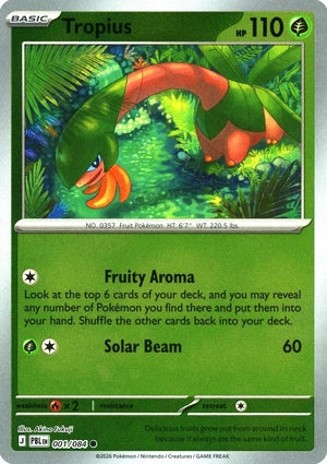 Tropius (Reverse) (001/084)
