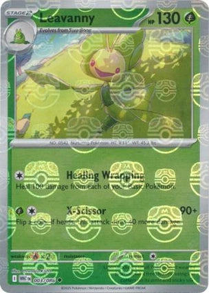 Leavanny (Master Ball Reverse) (003/086)