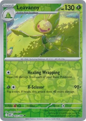 Leavanny (Reverse) (003/086)