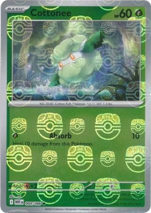 Cottonee (Master Ball Reverse) (004/086)