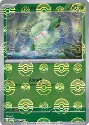 Cottonee (Poke Ball Reverse) (004/086)