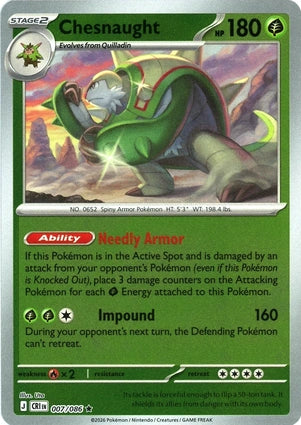 Chesnaught (Reverse) (007/086)
