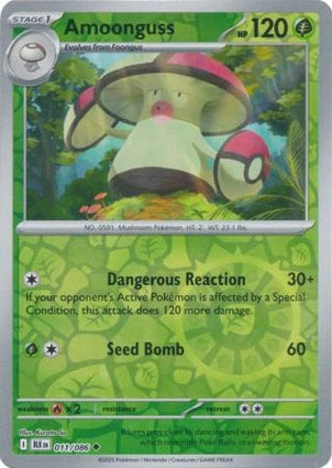 Amoonguss (Reverse) (011/086)