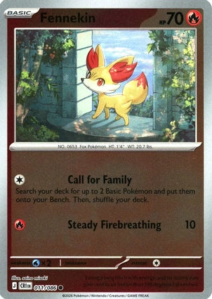 Fennekin (Reverse) (011/086)