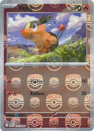 Tepig (Master Ball Reverse) (011/086)