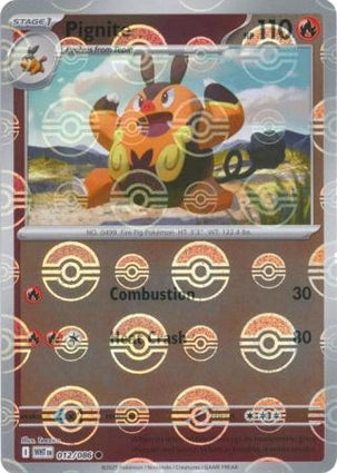 Pignite (Poke Ball Reverse) (012/086)