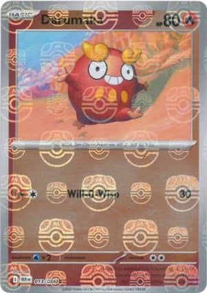 Darumaka (Master Ball Reverse) (013/086)