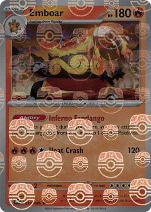 Emboar (Master Ball Reverse) (013/086)