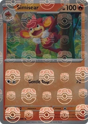 Simisear (Master Ball Reverse) (015/086)
