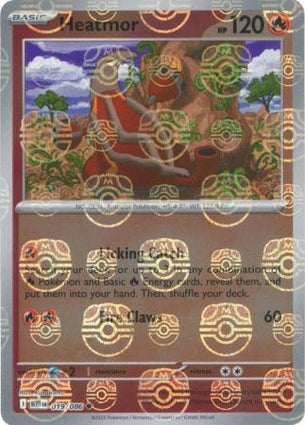 Heatmor (Master Ball Reverse) (019/086)
