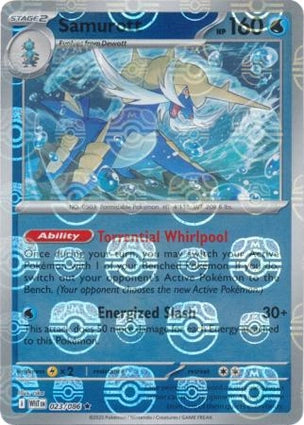 Samurott (Master Ball Reverse) (023/086)