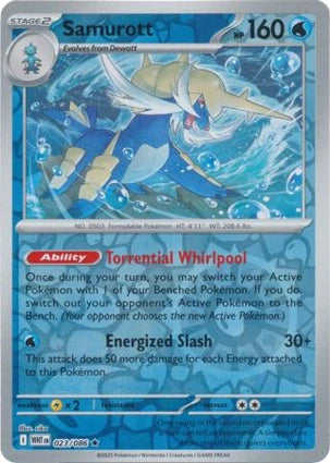 Samurott (Reverse) (023/086)