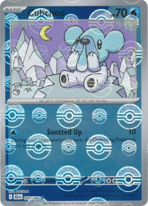 Cubchoo (Poke Ball Reverse) (025/086)
