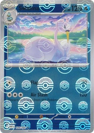 Swanna (Poke Ball Reverse) (026/086)