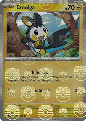 Emolga (Master Ball Reverse) (029/086)