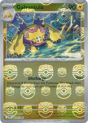 Galvantula (Master Ball Reverse) (034/086)