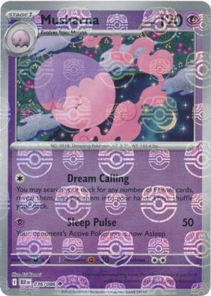 Musharna (Master Ball Reverse) (036/086)
