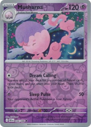 Musharna (Reverse) (036/086)