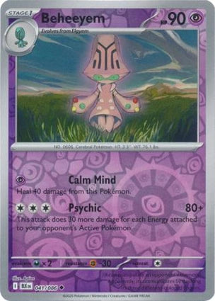 Beheeyem (Reverse) (041/086)