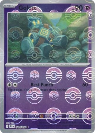 Golett (Poke Ball Reverse) (042/086)