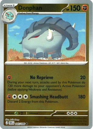 Donphan (Reverse) (045/086)