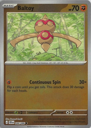 Baltoy (Reverse) (046/086)