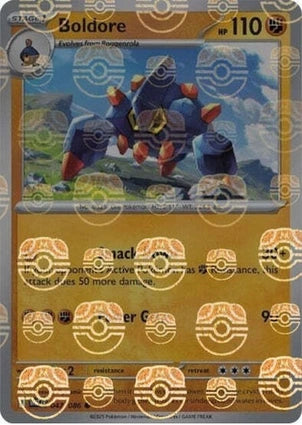 Boldore (Master Ball Reverse) (047/086)