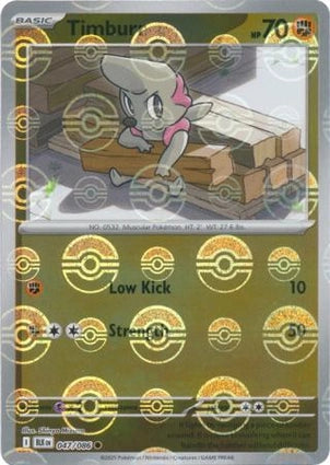 Timburr (Poke Ball Reverse) (047/086)