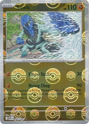Sawk (Poke Ball Reverse) (049/086)
