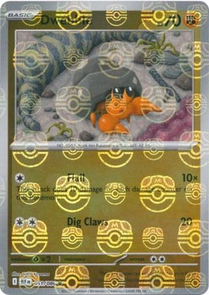 Dwebble (Master Ball Reverse) (051/086)