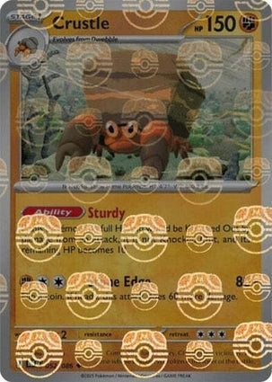 Crustle (Master Ball Reverse) (052/086)