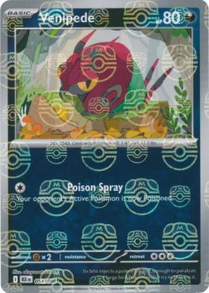 Venipede (Master Ball Reverse) (054/086)