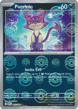 Purrloin (Poke Ball Reverse) (055/086)