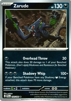 Zarude (Reverse) (056/084)
