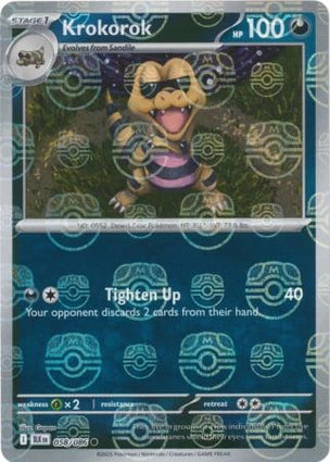 Krokorok (Master Ball Reverse) (058/086)