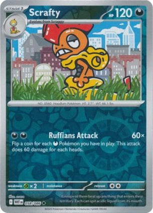 Scrafty (Reverse) (058/086)