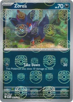 Zorua (Master Ball Reverse) (061/086)