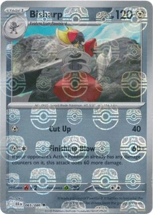 Bisharp (Master Ball Reverse) (065/086)