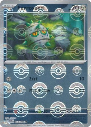 Ferroseed (Poke Ball Reverse) (068/086)
