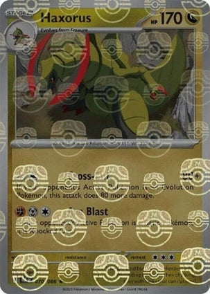 Haxorus (Master Ball Reverse) (070/086)